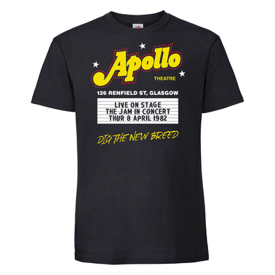 Glasgow Apollo - The Jam 1982 - Night Design